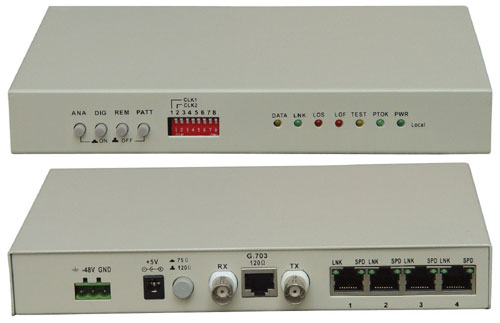 HS-CON213 FE1/4*以太网接口转换器|HS-CON213 FE1/4*以太网接口转换器价格|HS-CON213 FE1/4*以太网接口转换器厂家 - 广州汉信通信